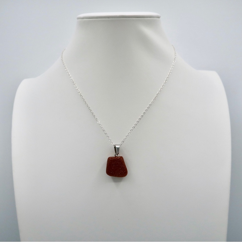 GOLDSTONE NECKLACE